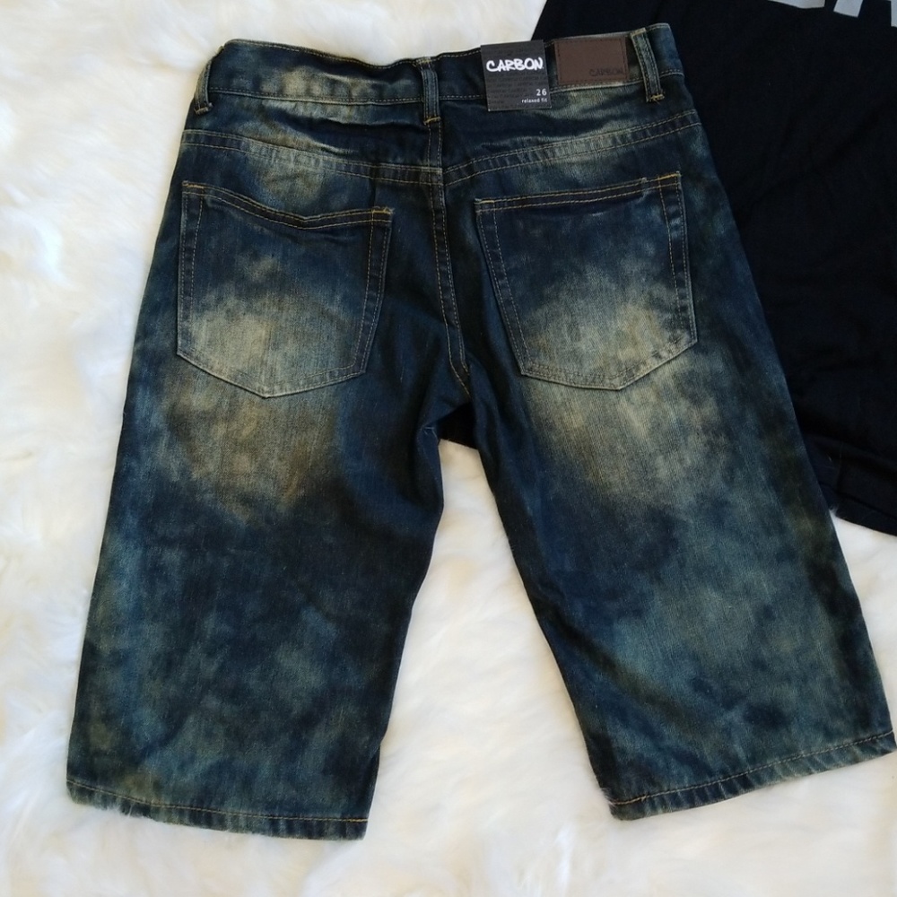 MENS DENIM SHORTS - Picture 3 of 4
